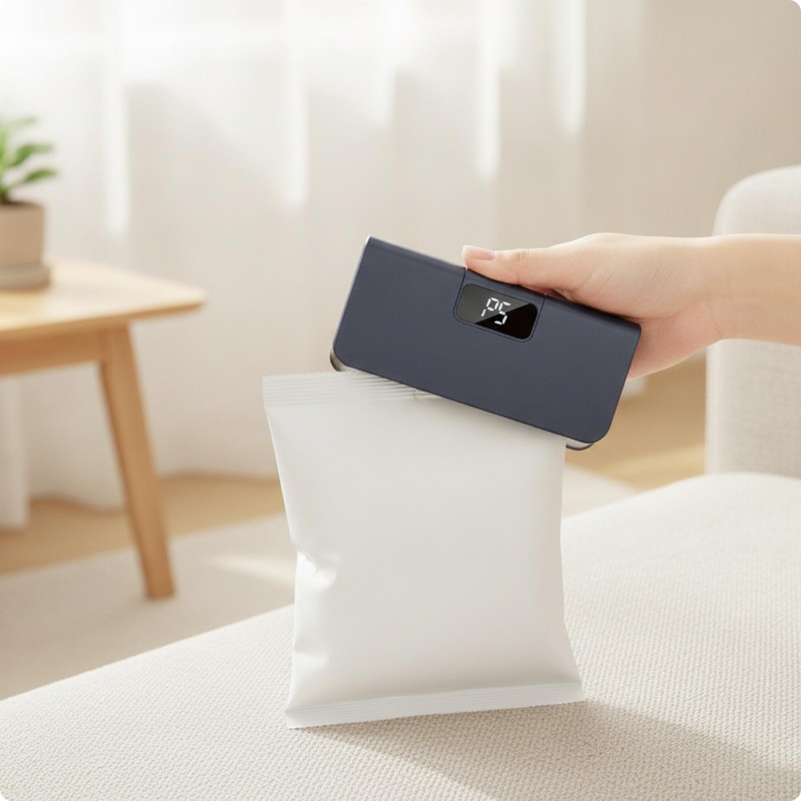 Food Storage Bag - Sigillatrice per Sacchetti con Display Digitale