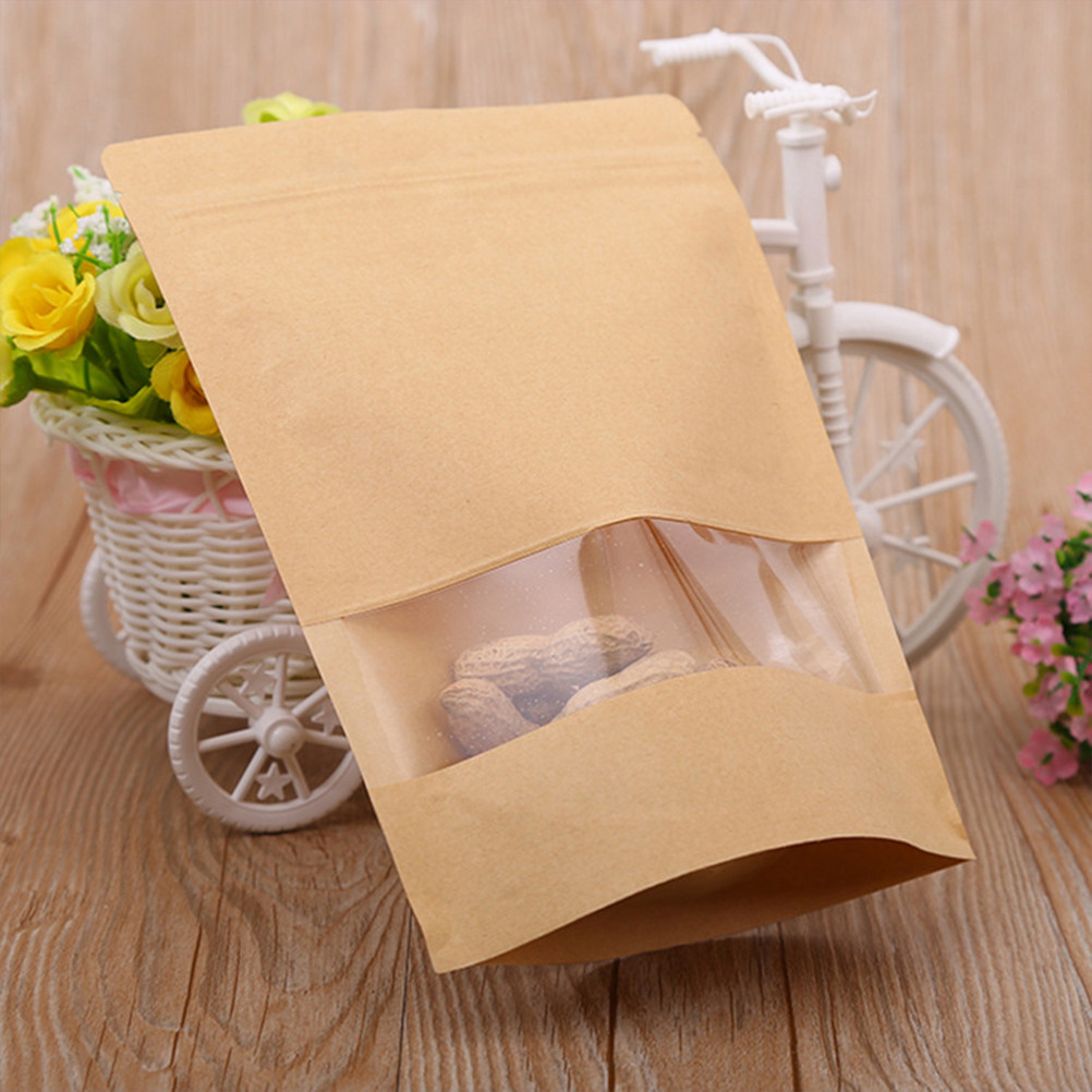 Food Storage Bag - 50 Pezzi di Sacchetti in Carta