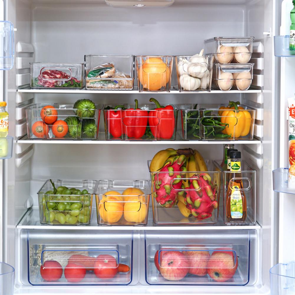 Stackable Pantry Bin - Contenitore per Dispensa con Manico, Scatola