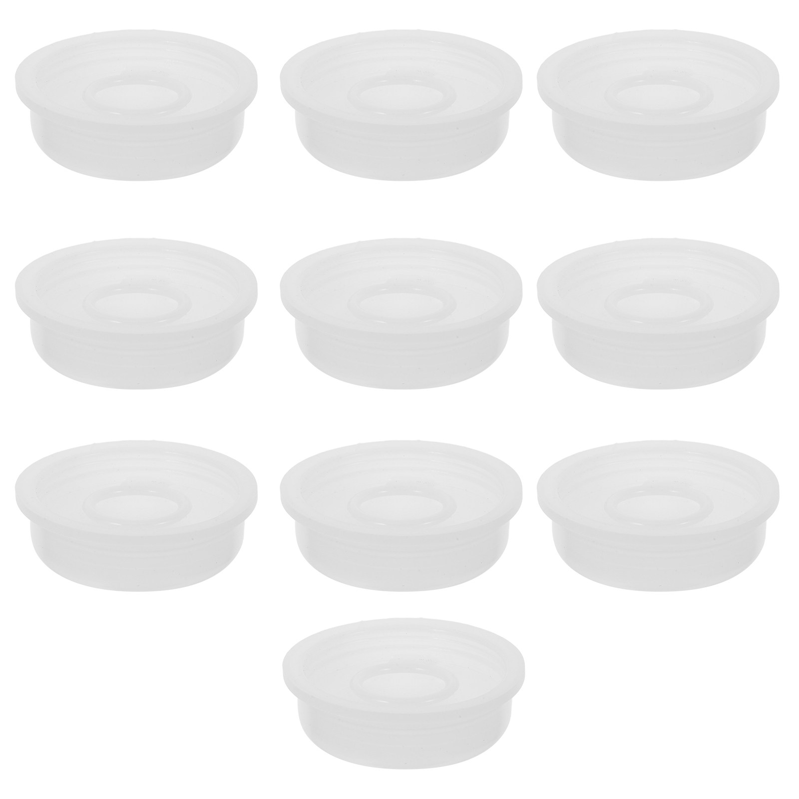 Food Storage Pet - 10 Pezzi Coperchi in Plastica per
