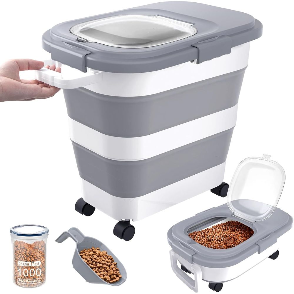 Food Storage Pet - Contenitore Ermetico per Cibo per Cani,