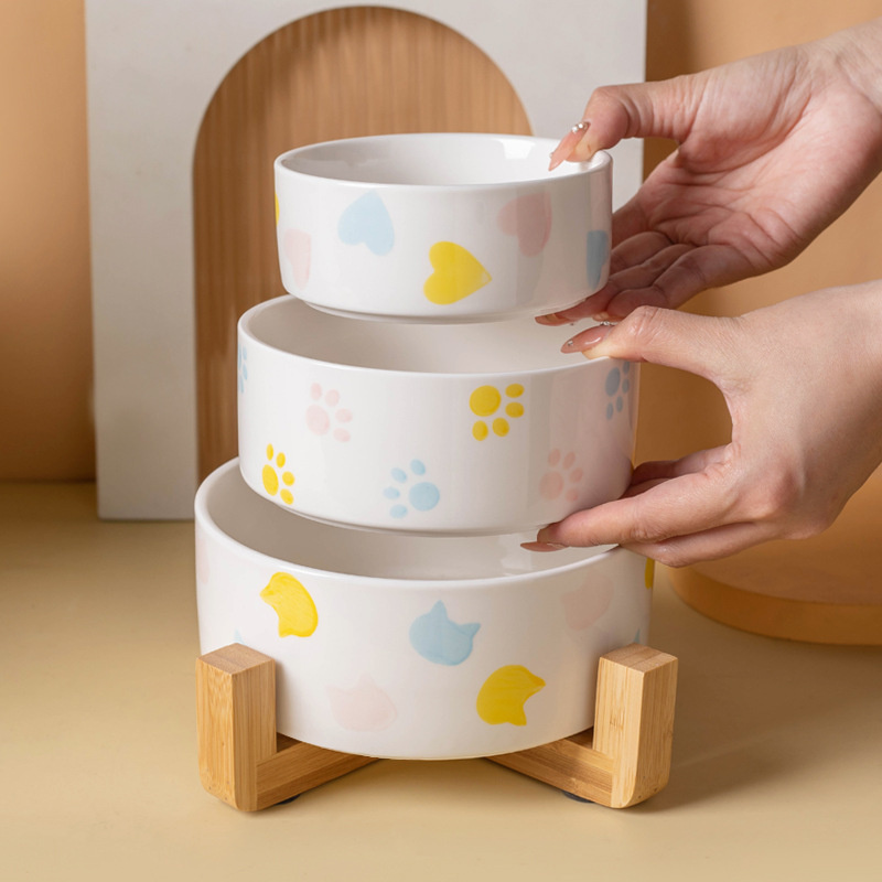 Food Storage Safety - Ciotola per cani in ceramica con