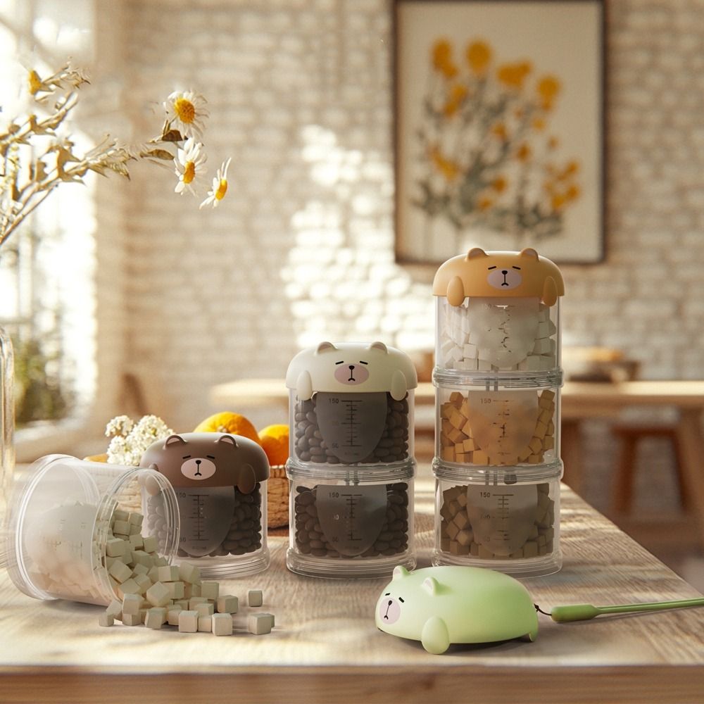 Food Storage Pet - Pratica Scatola Multistrato in Plastica per