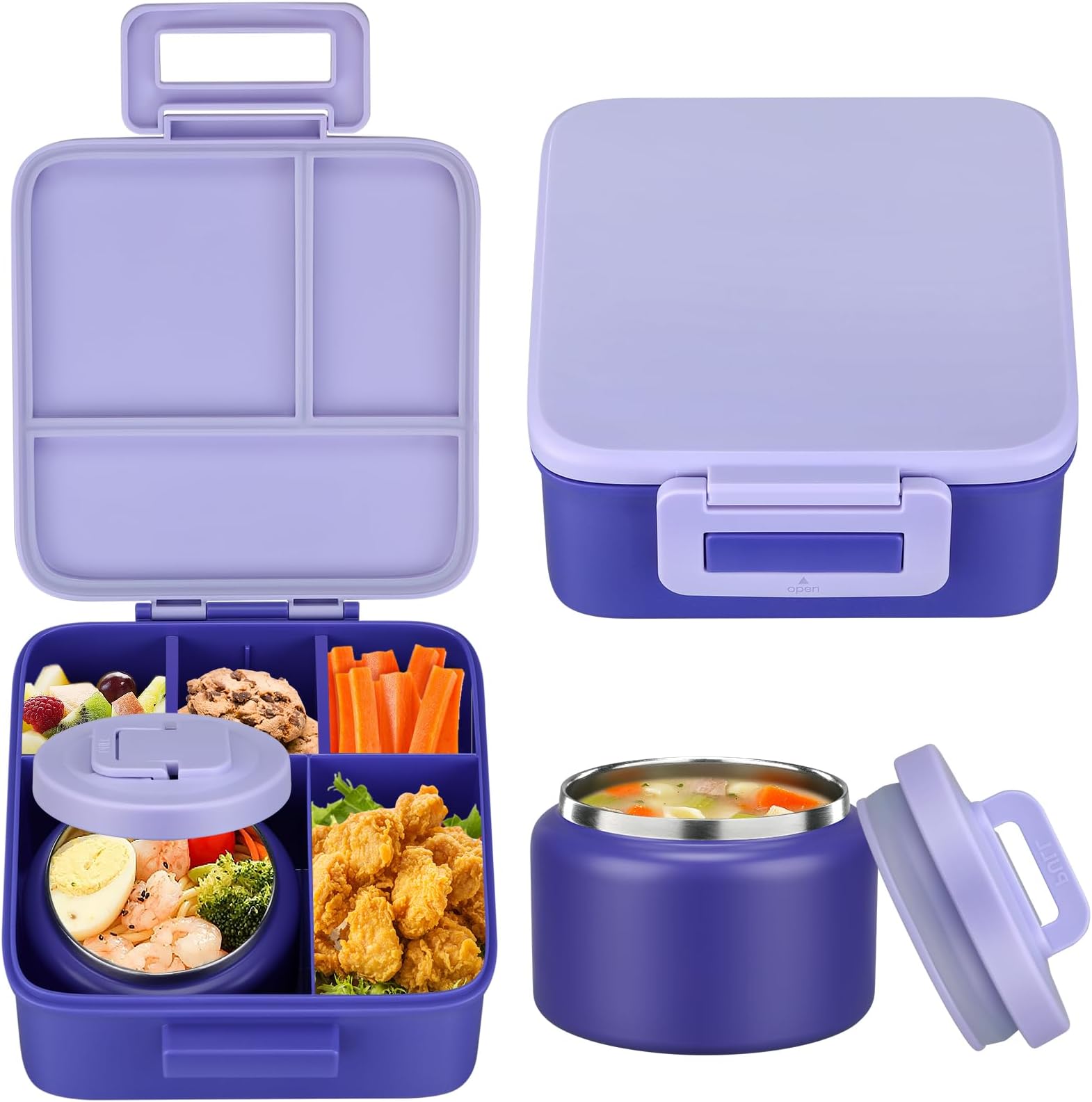 Food Storage Safety - Set da 1 Contenitore Bento per