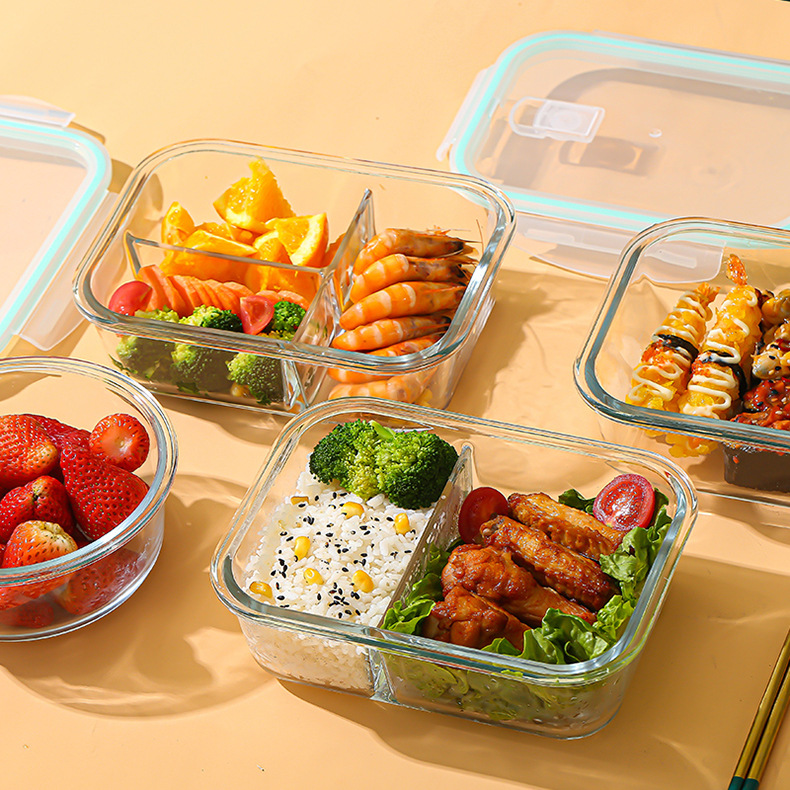 Food Storage Safety - Contenitore in vetro borosilicato resistente al