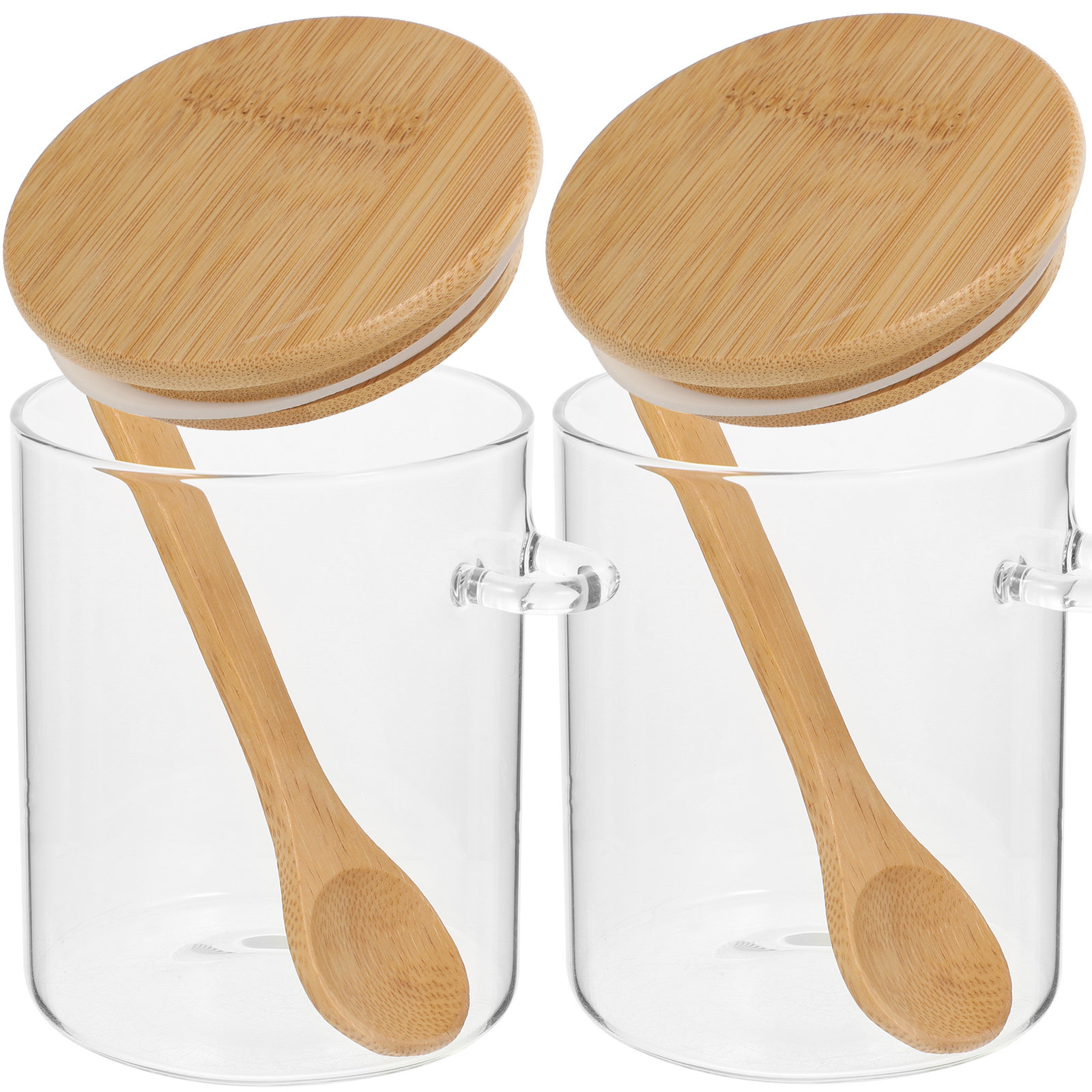 Food Storage Containers Glass - 2 contenitori per la conservazione di
