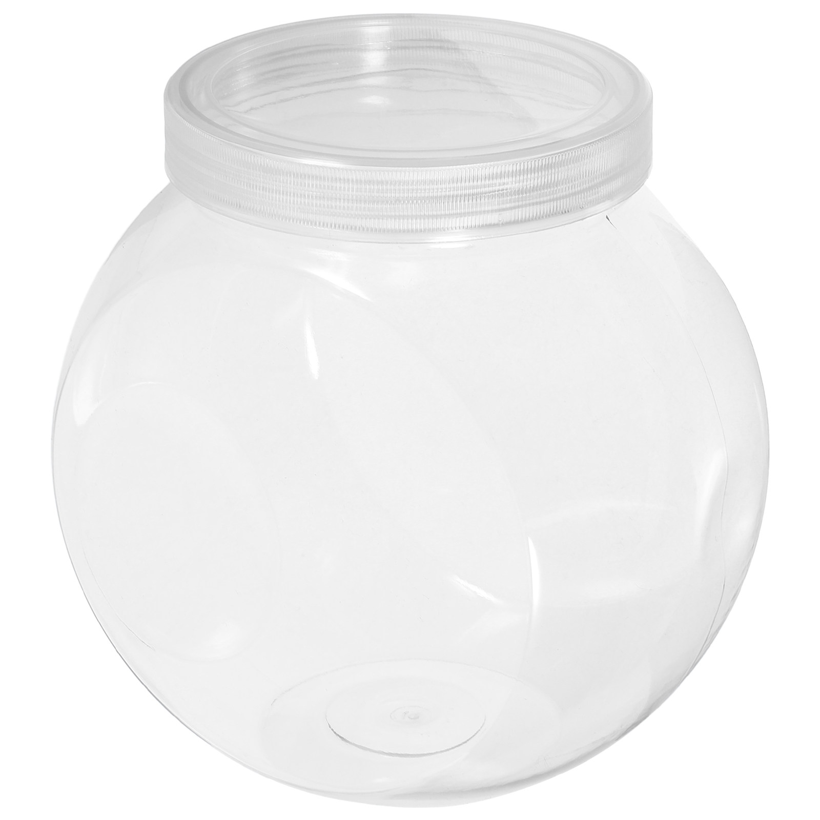 Food Storage Jars With Lids - 3 Barattoli Trasparenti da 1500Ml per