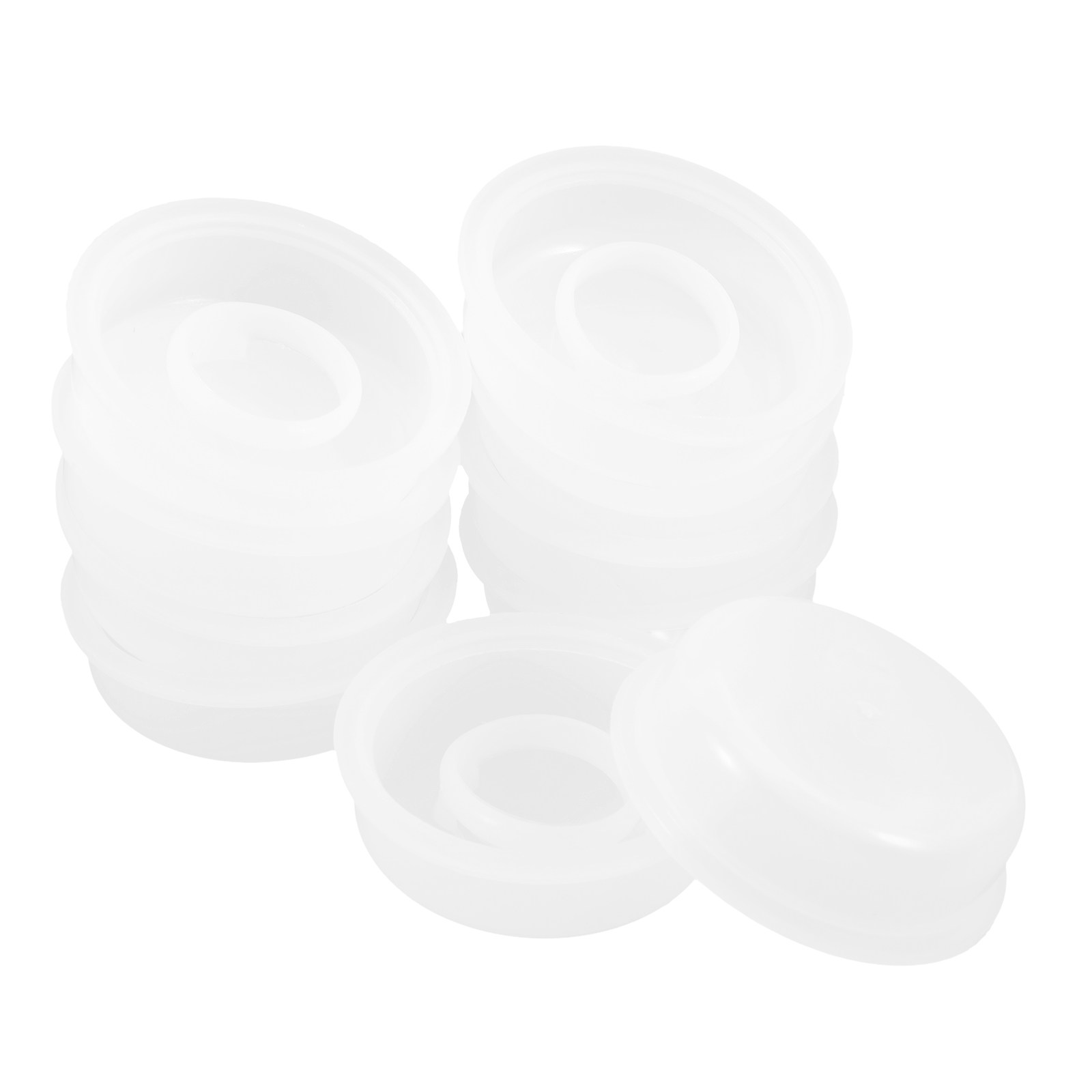 Food Storage Pet - 10 Pezzi Coperchi in Plastica per
