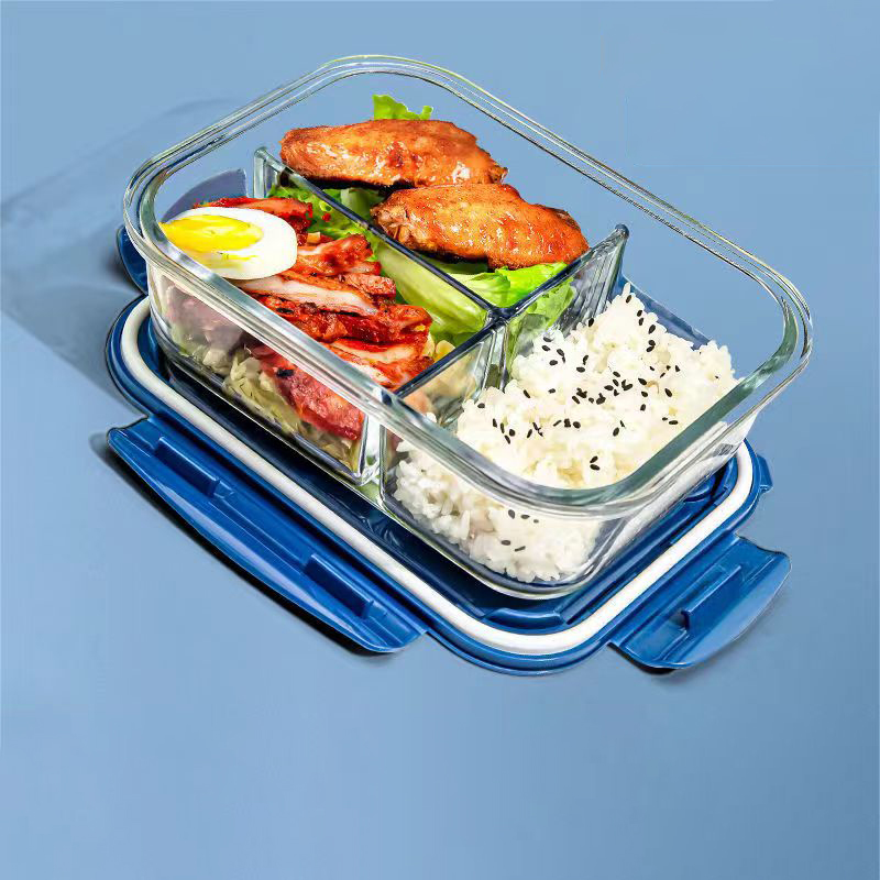 Food Storage Containers Glass - Nuovo stile Lunch Box Vetro 1050ml