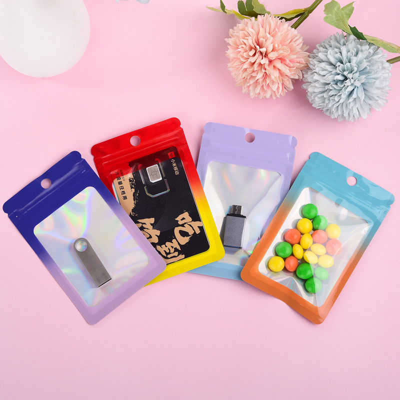 1000 pz Laser Sfumatura di Col - Food Storage Bags Zip Lock Pouch recensione e prezzo