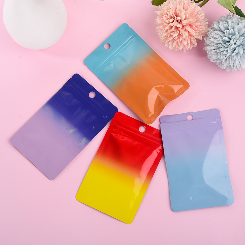 1000 pz Laser Sfumatura di Col - Food Storage Bags Zip Lock Pouch recensione e prezzo