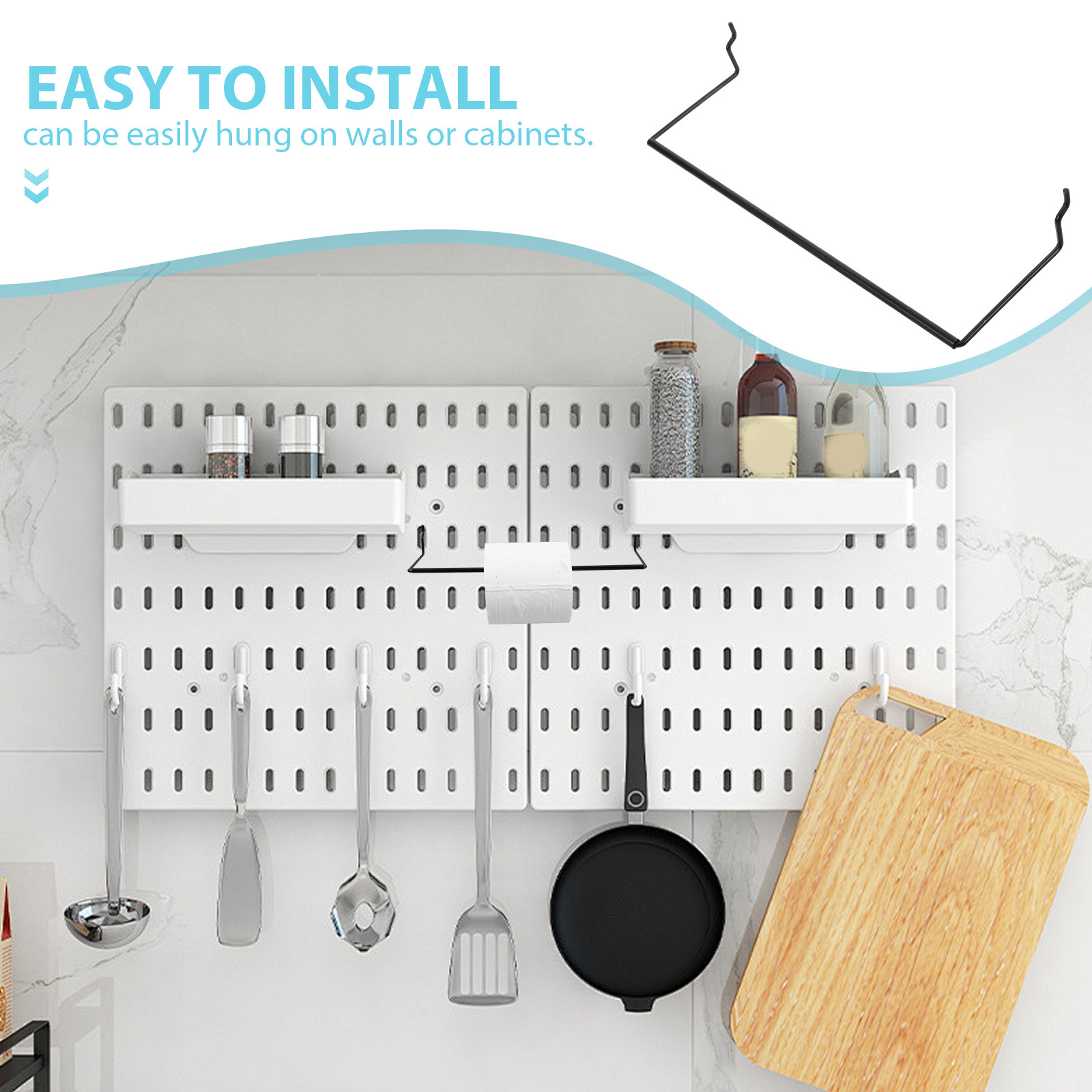 Portarotolo da Cucina in Metal - Food Storage And Organizer recensione e prezzo