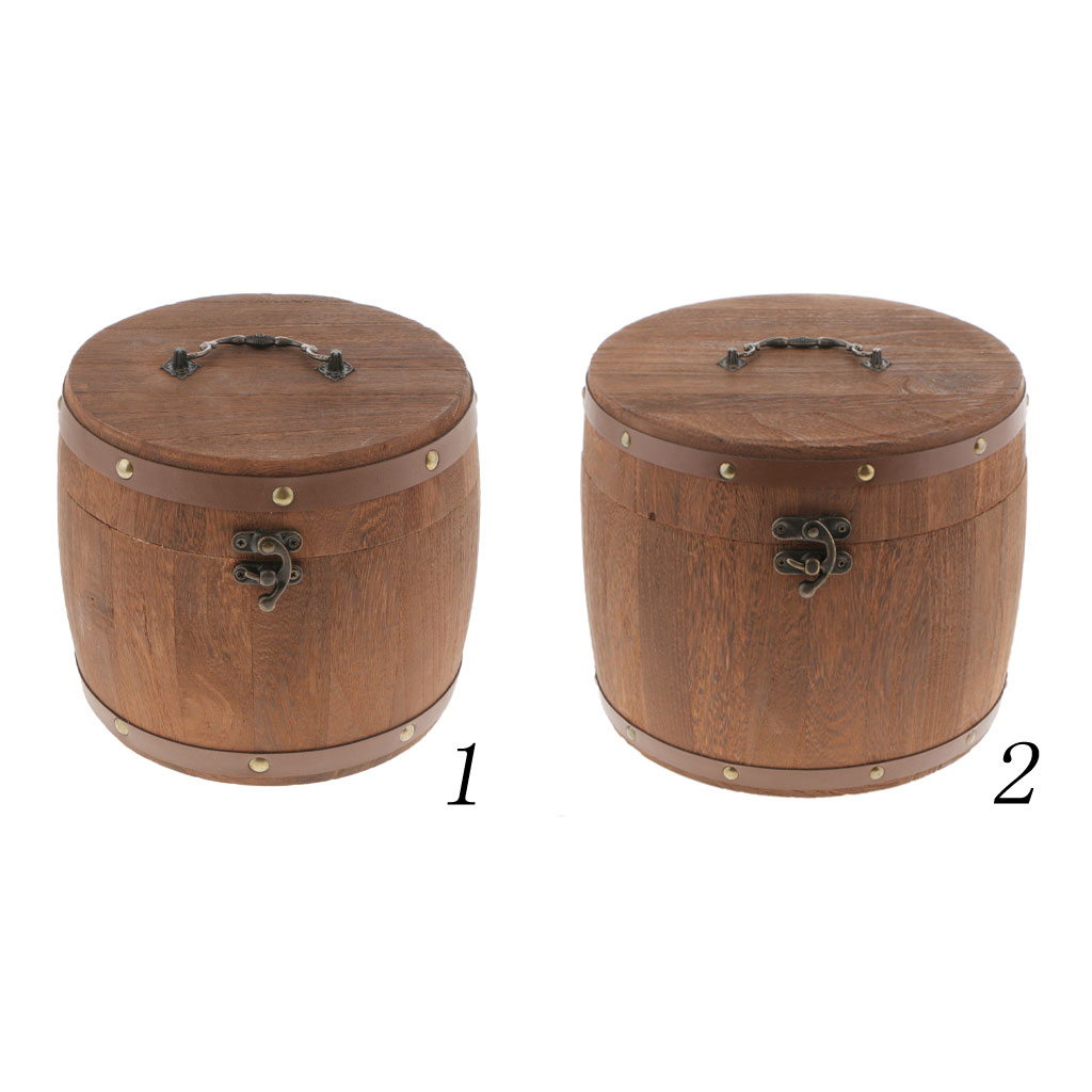 Contenitore per Tè in Legno, B - Food Storage Jars With Lids recensione e prezzo