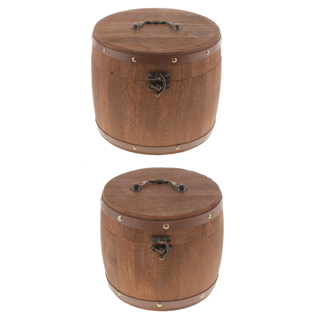 Contenitore per Tè in Legno, B - Food Storage Jars With Lids recensione e prezzo