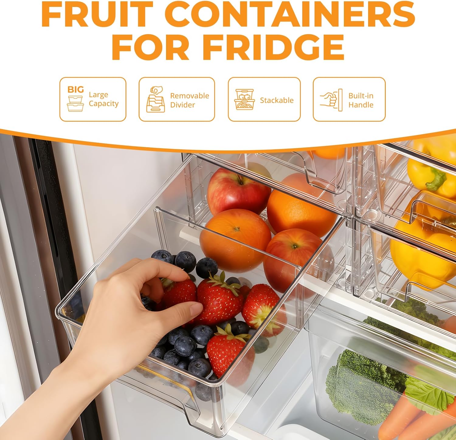 Confezione da 2 cassetti impil - Stackable Pantry Bin recensione e prezzo