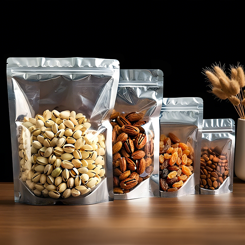 100 pezzi di foglio di allumin - Food Storage Bags Zip Lock Pouch recensione e prezzo
