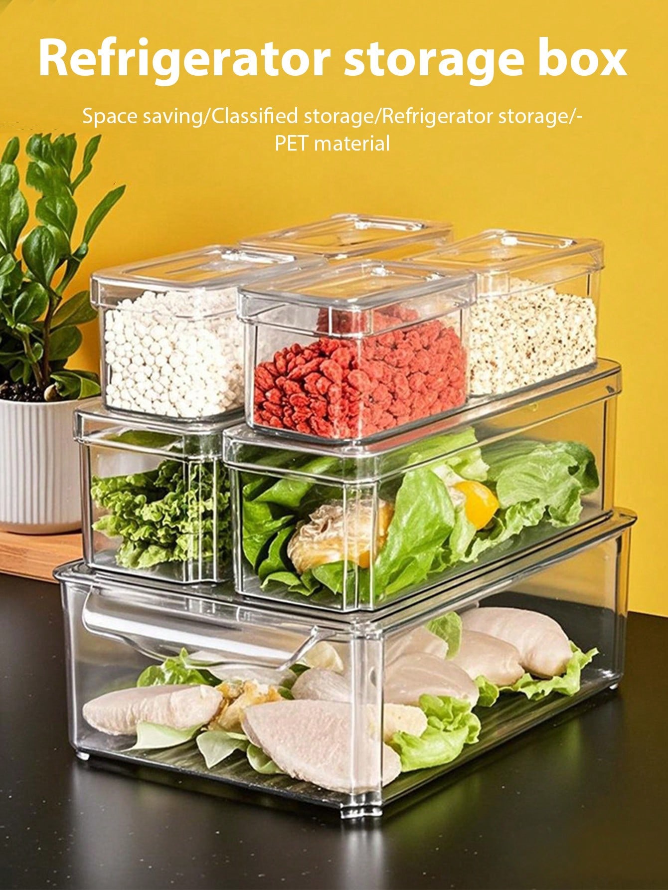 Set di 7 Contenitori Impilabil - Stackable Pantry Bin recensione e prezzo
