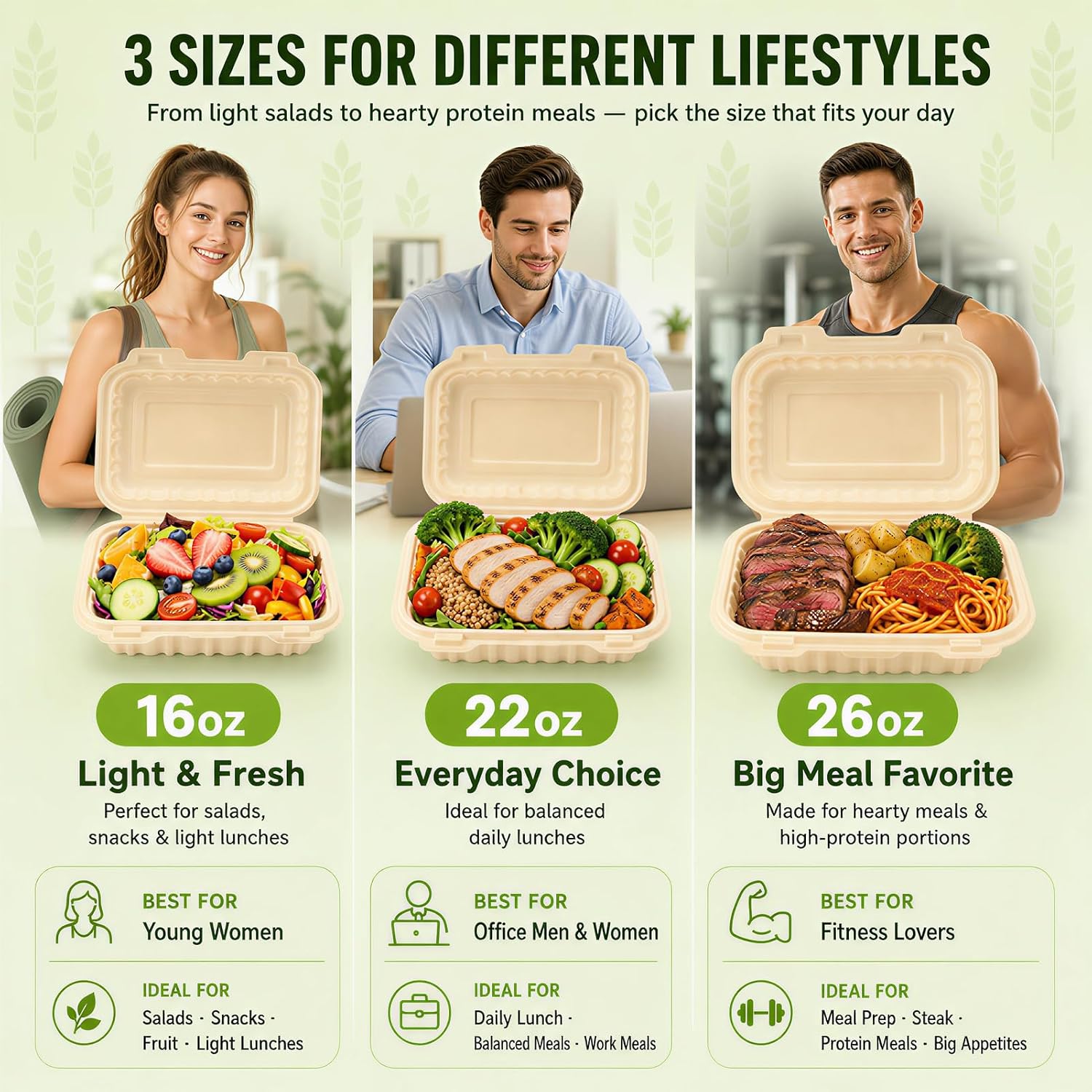 Confezione da 50 Contenitori C - Food Storage Safety recensione e prezzo