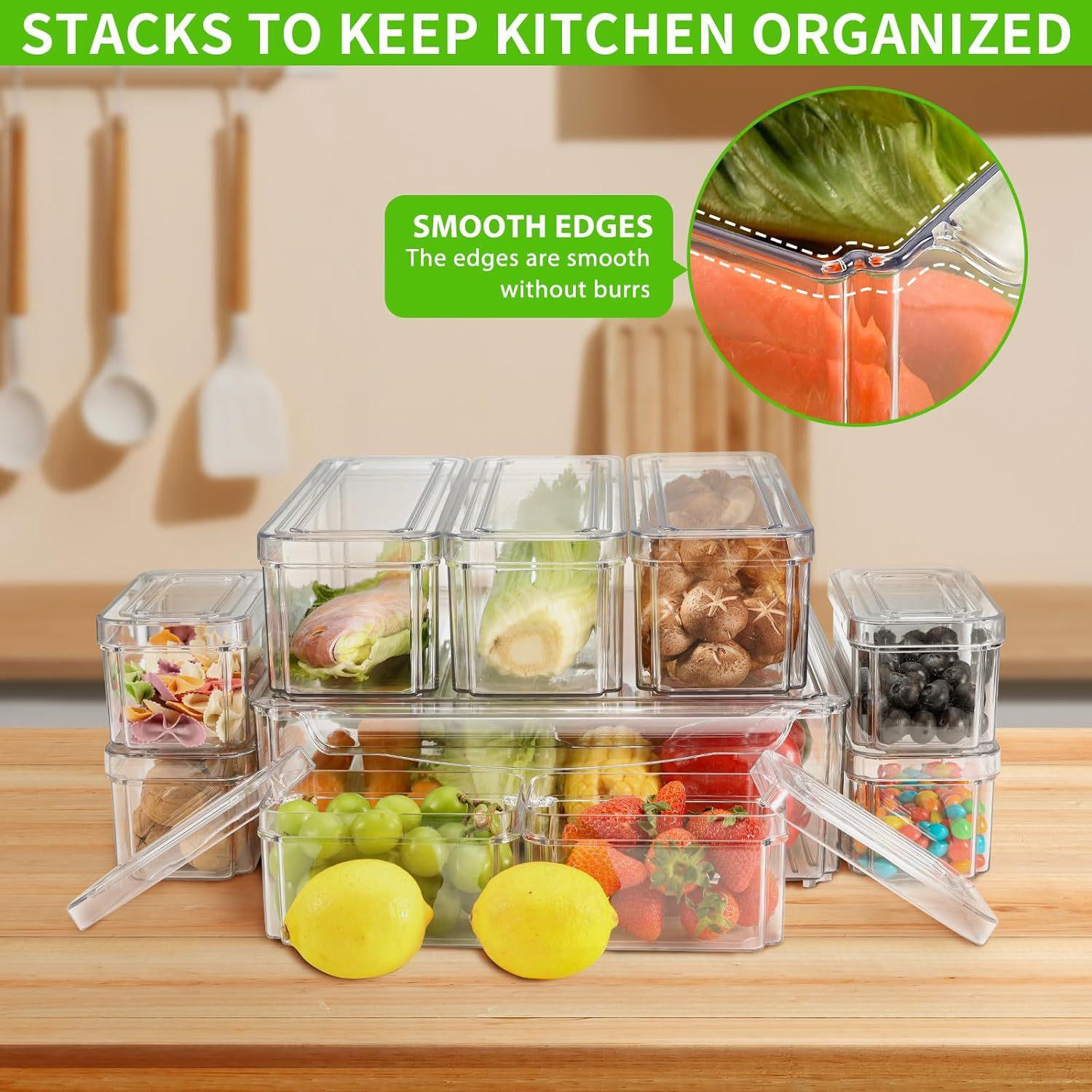 Set da 10/14 Contenitori Organ - Stackable Pantry Bin recensione e prezzo