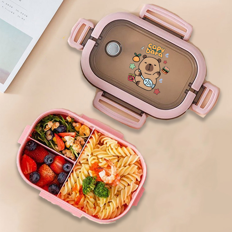 Capybara Bento Lunch Box Anime - Food Storage And Organizer recensione e prezzo
