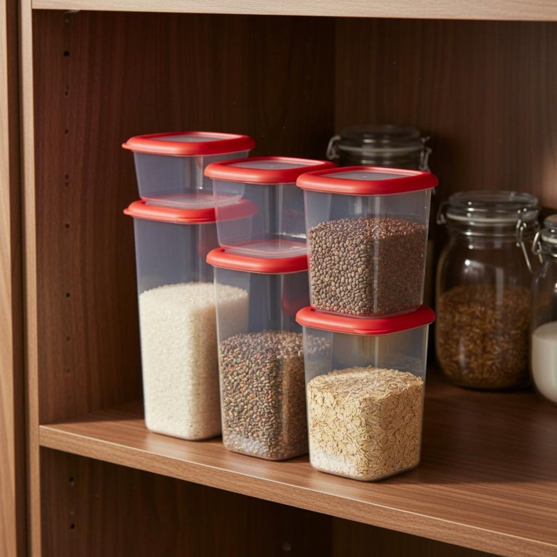Set di 6 Contenitori Ermetici  - Stackable Pantry Bin recensione e prezzo