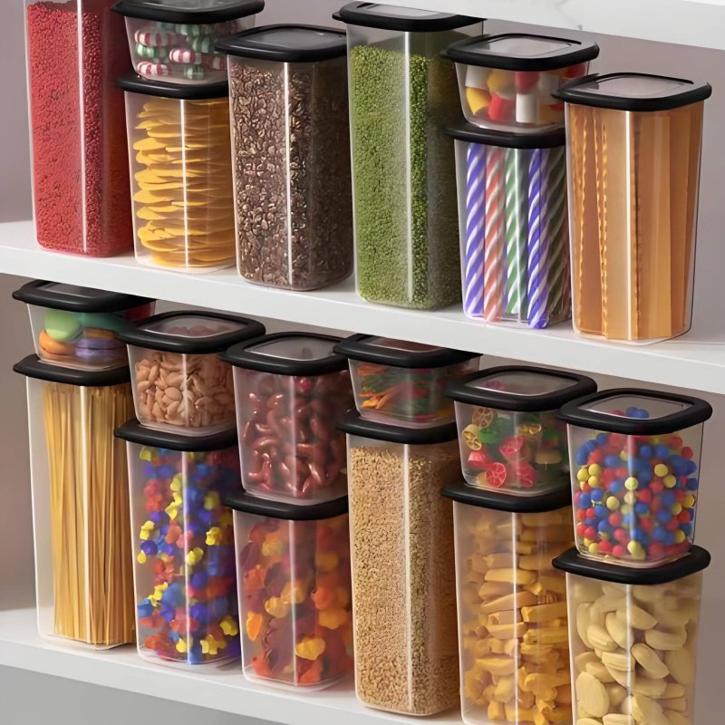 Set di 6 Contenitori Ermetici  - Stackable Pantry Bin recensione e prezzo