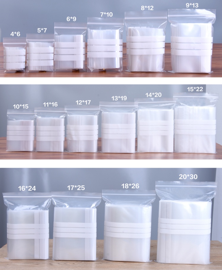 200 Sacchetti Trasparenti in P - Food Storage Bags Zip Lock Pouch recensione e prezzo