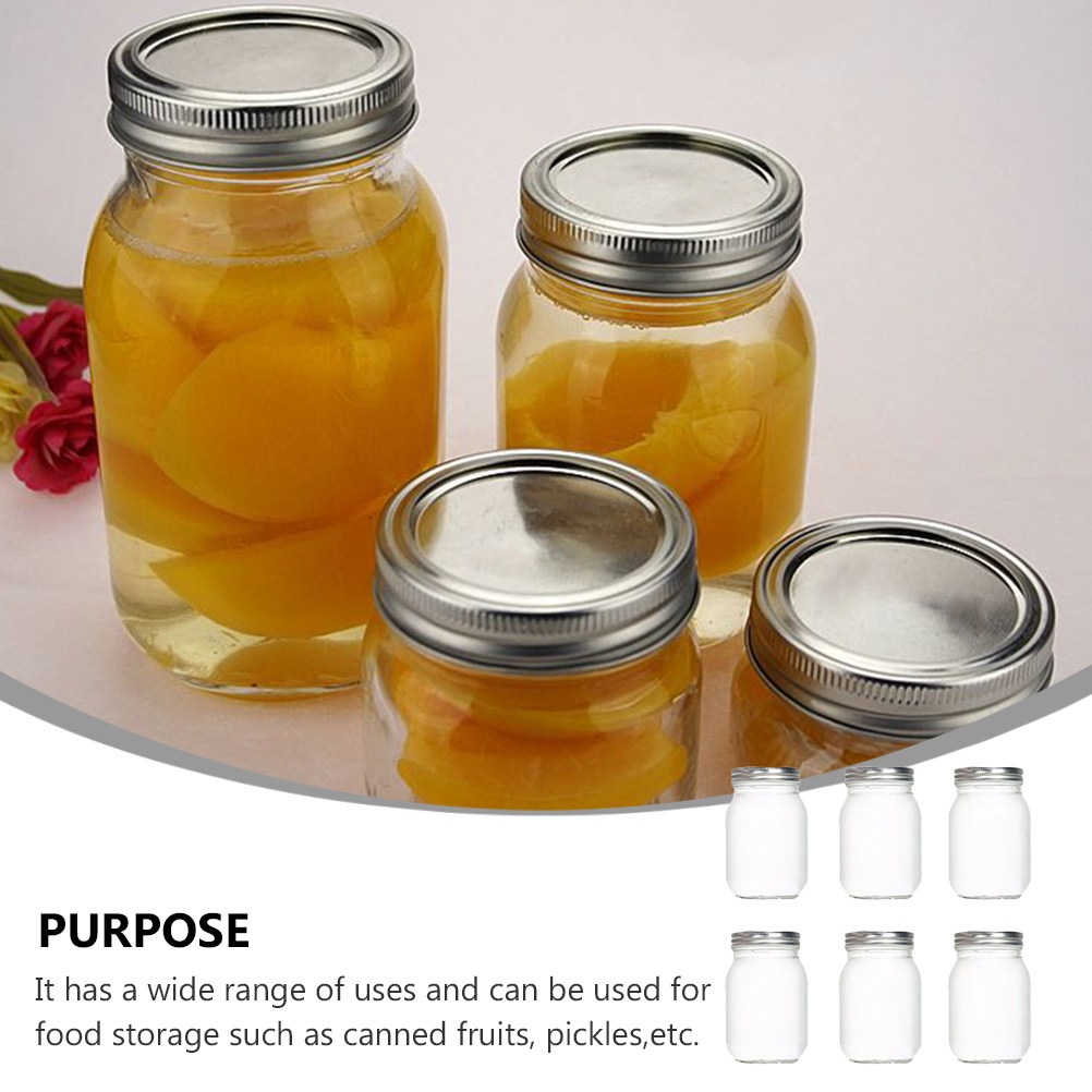 Set di 6 Barattoli in Vetro Tr - Food Storage Jars With Lids recensione e prezzo