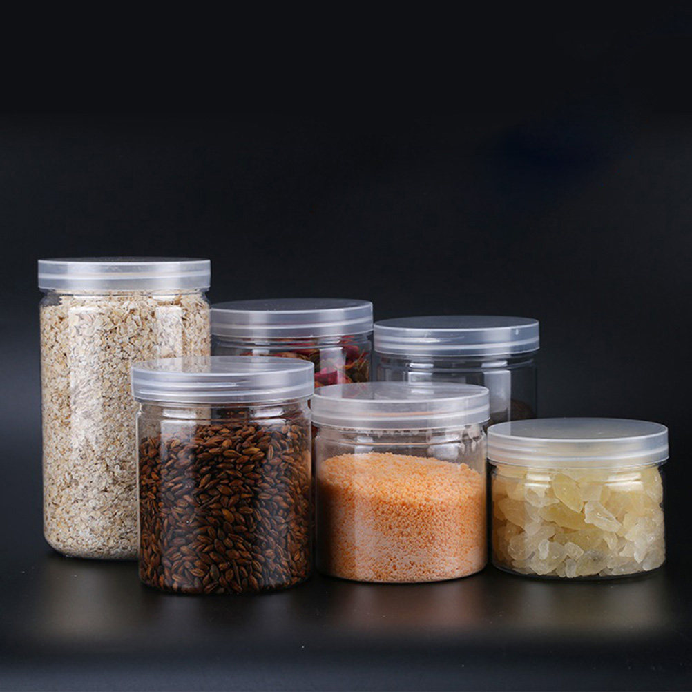 10 barattoli trasparenti in pl - Food Storage Jars With Lids recensione e prezzo