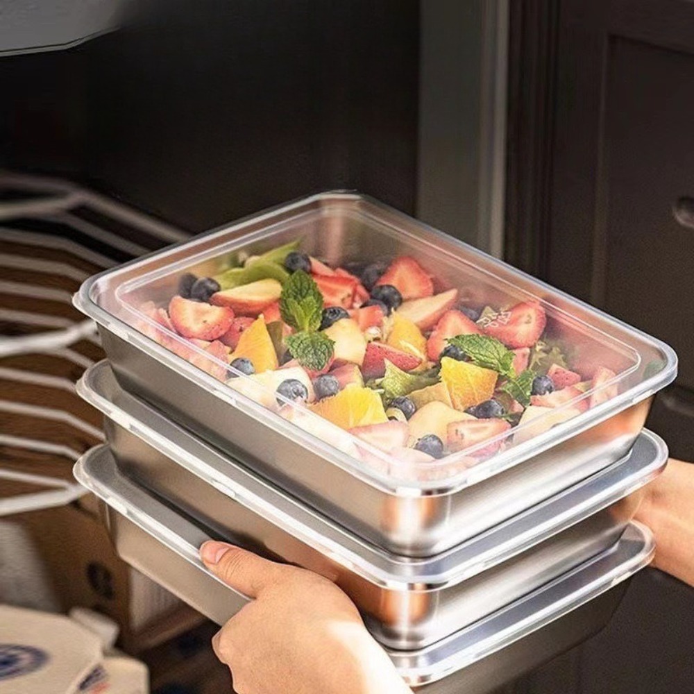 Vassoio da portata in acciaio  - Food Storage Stainless Steel recensione e prezzo