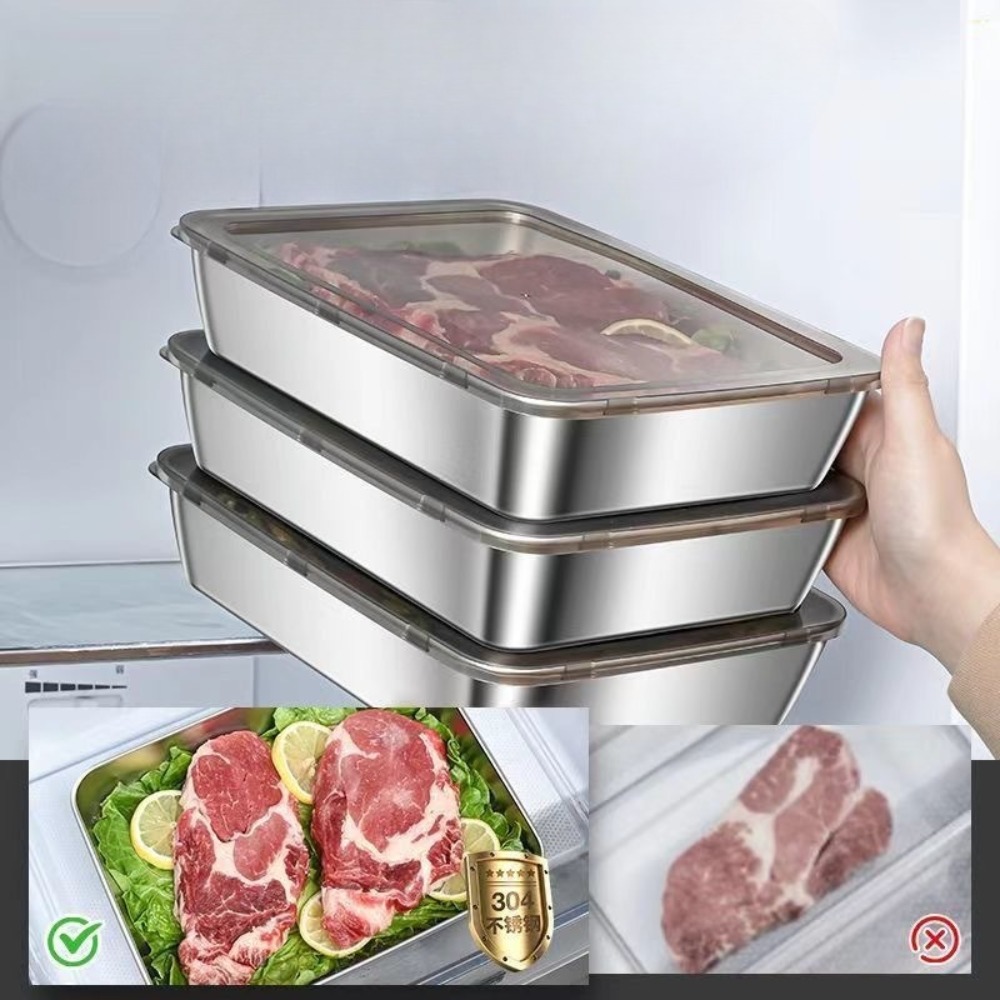 Vassoio da portata in acciaio  - Food Storage Stainless Steel recensione e prezzo