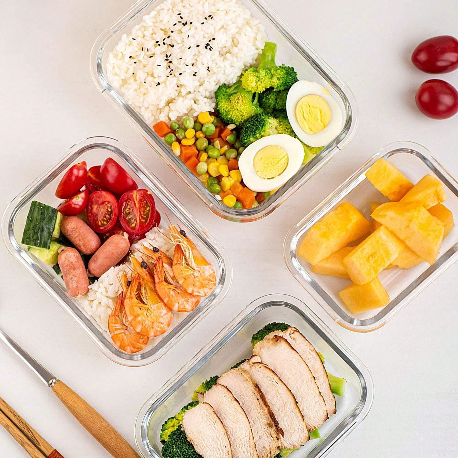 Confezione da 10 contenitori i - Food Storage Containers Glass recensione e prezzo