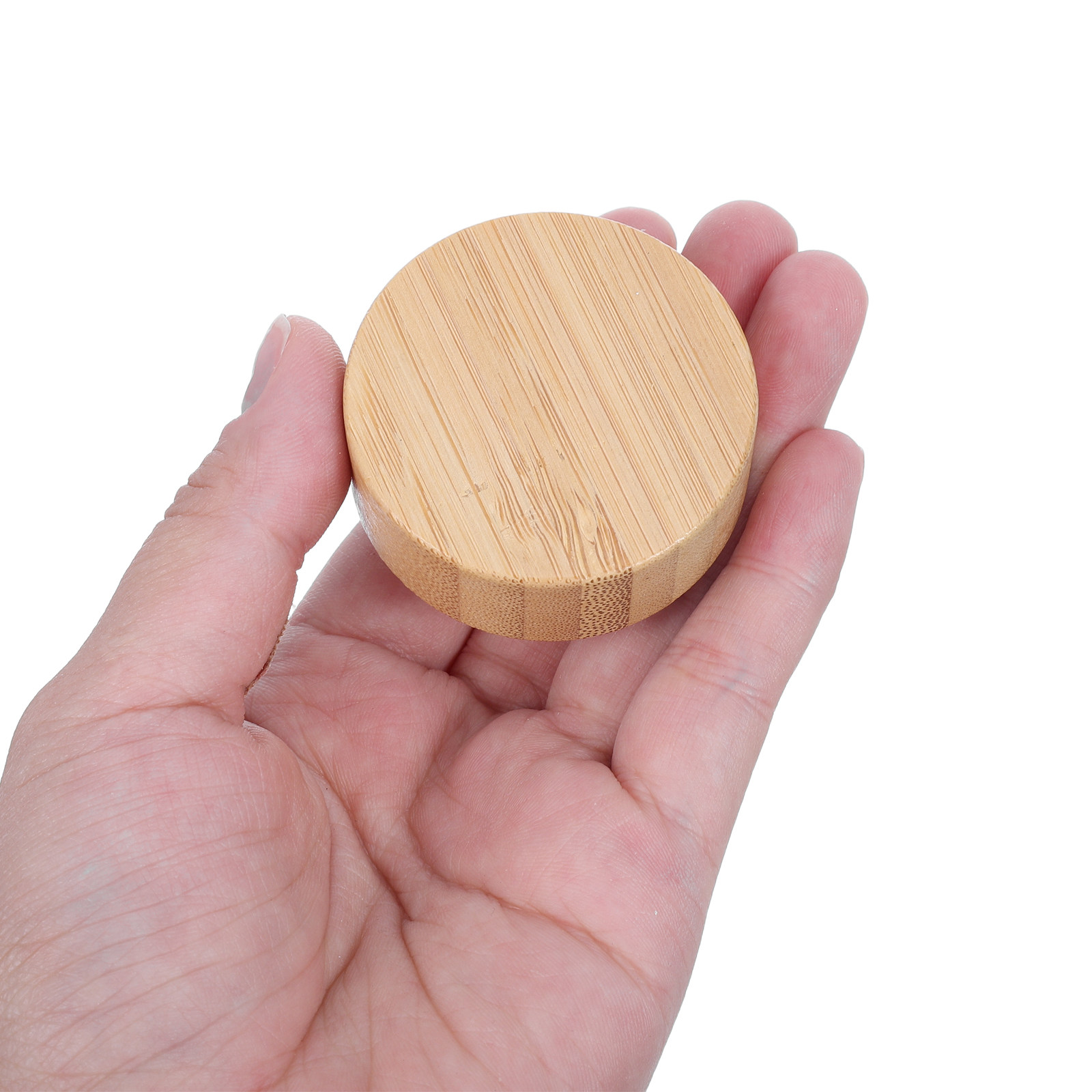 12 coperchi in bambù naturale  - Food Storage Jars With Lids recensione e prezzo