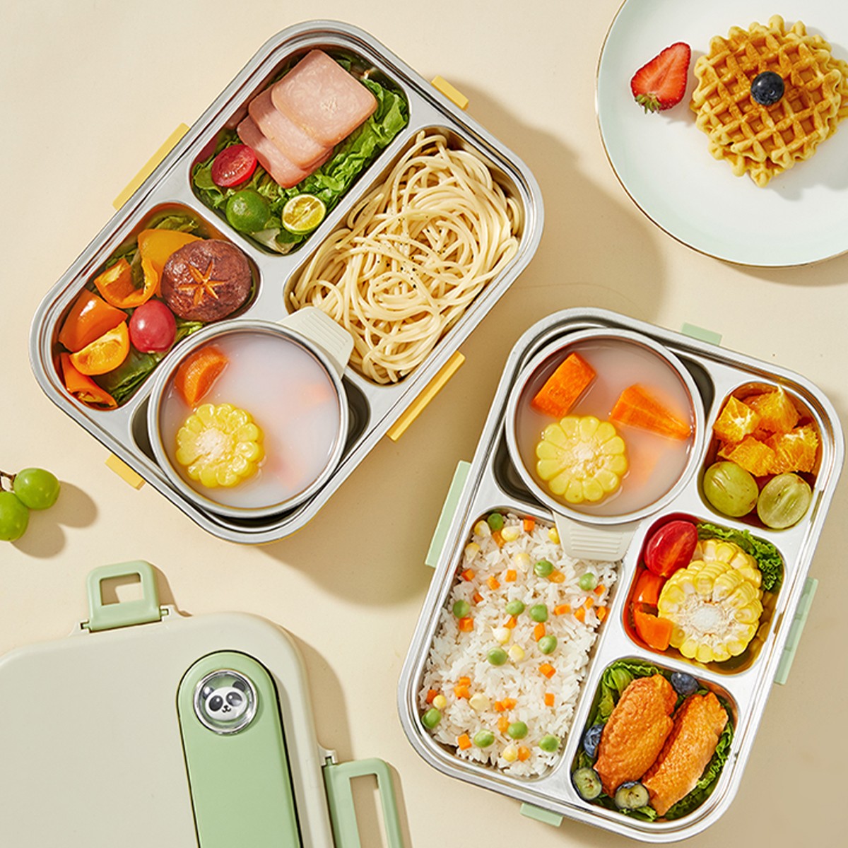 Set Portatile di Contenitori p - Food Storage Safety recensione e prezzo