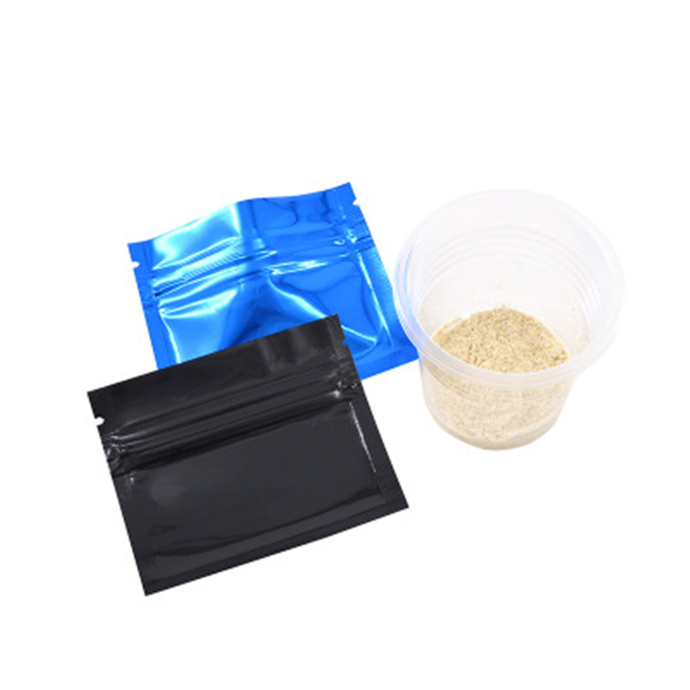 100 pz colorato lucido foglio  - Food Storage Bags Zip Lock Pouch recensione e prezzo