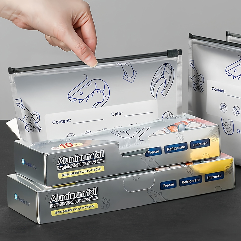 Borsa da 10 grandi sacchetti p - Food Storage Bags Zip Lock Pouch recensione e prezzo
