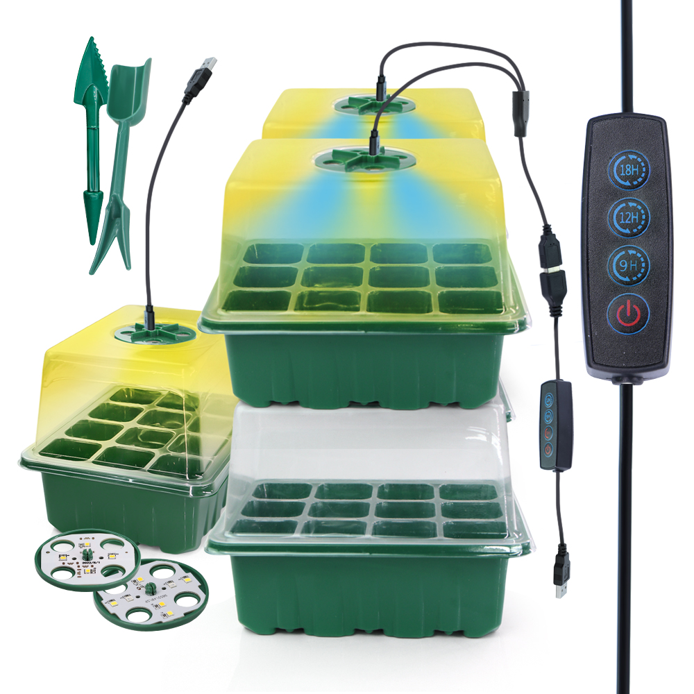 Vasi per vivaio a LED con vass - Food Storage Plants recensione e prezzo