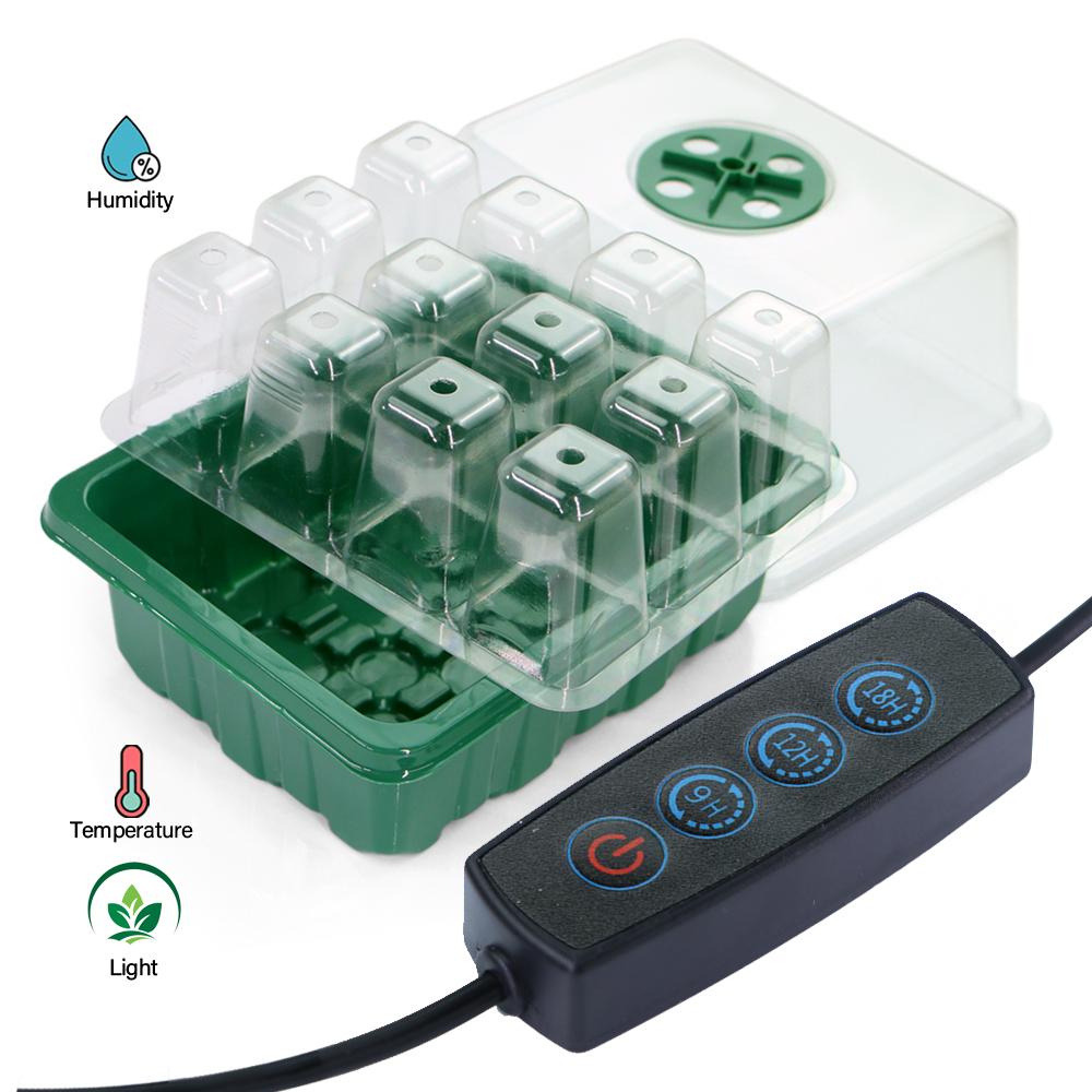Vasi per vivaio a LED con vass - Food Storage Plants recensione e prezzo