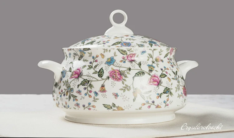 Tureen in porcellana da 9 poll - Food Storage Plants recensione e prezzo