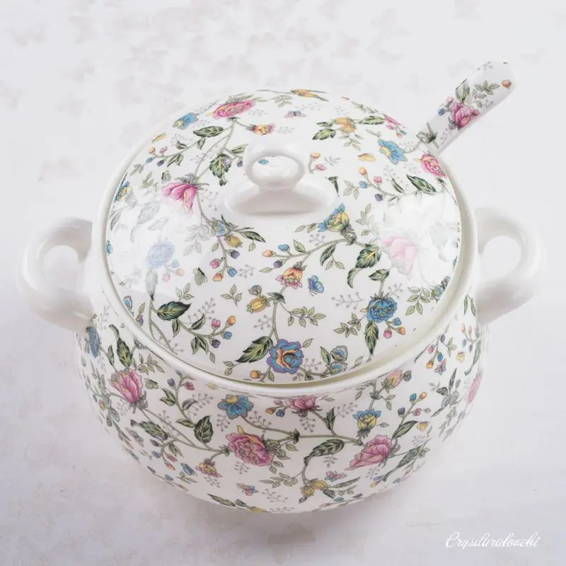 Tureen in porcellana da 9 poll - Food Storage Plants recensione e prezzo