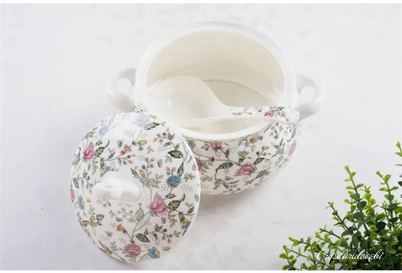 Tureen in porcellana da 9 poll - Food Storage Plants recensione e prezzo