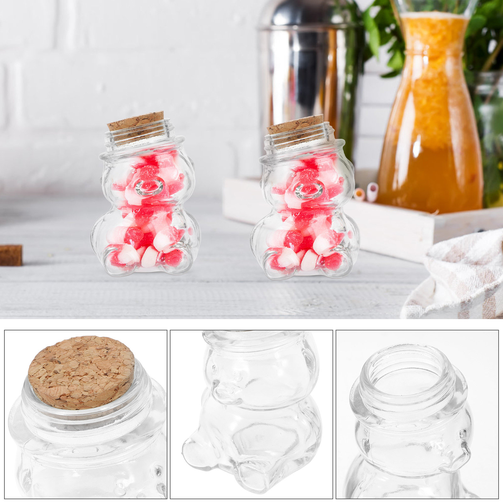 Set di 4 barattoli in vetro tr - Food Storage Containers Glass recensione e prezzo