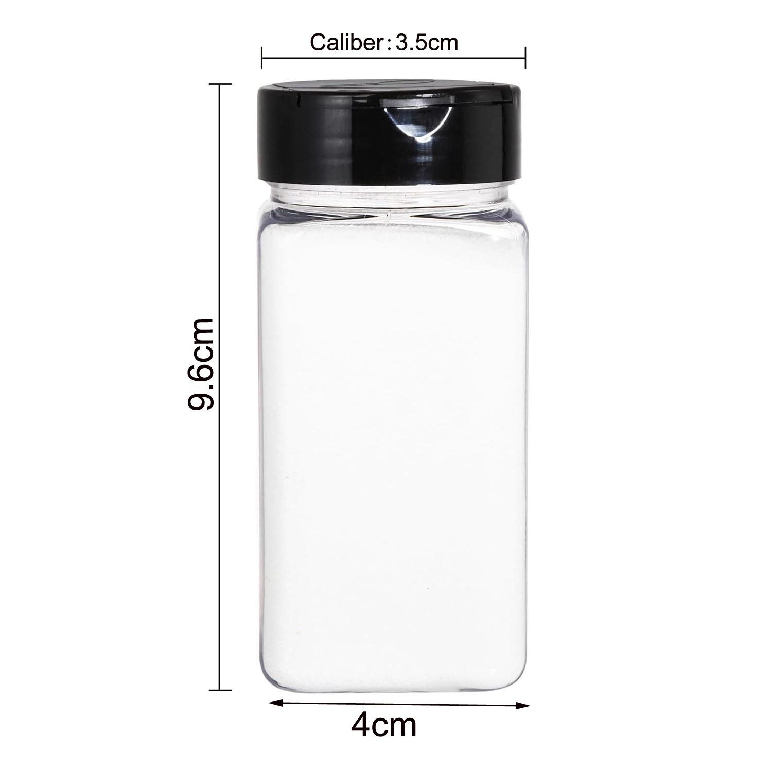 Barattoli Quadrati Grandi in P - Food Storage Jars With Lids recensione e prezzo