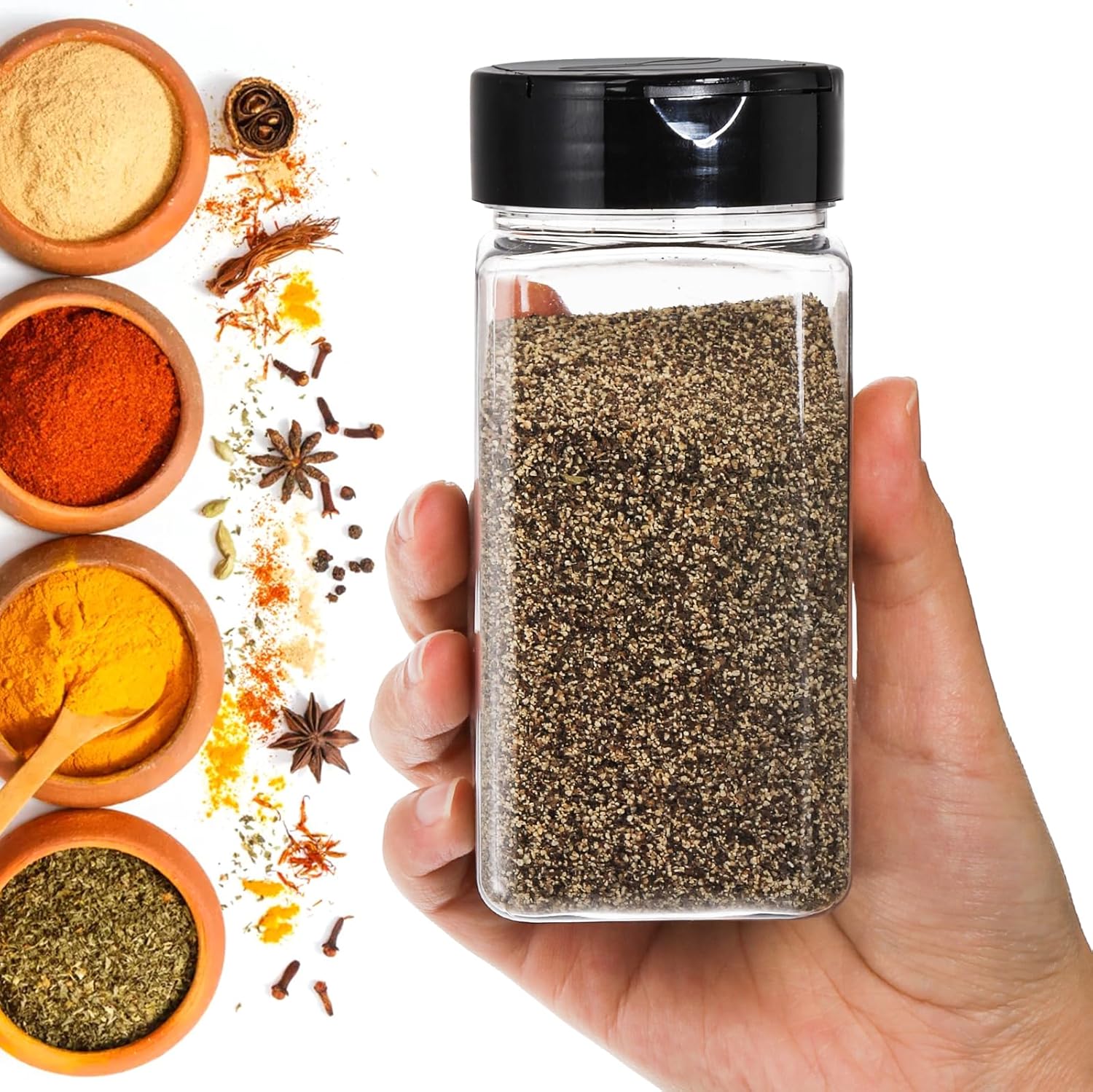 Barattoli Quadrati Grandi in P - Food Storage Jars With Lids recensione e prezzo