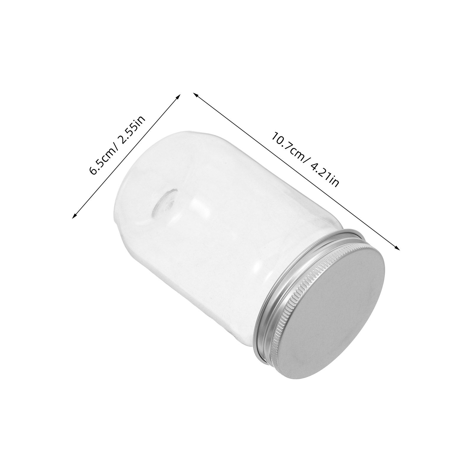Set di 6 Barattoli in Plastica - Food Storage Jars With Lids recensione e prezzo
