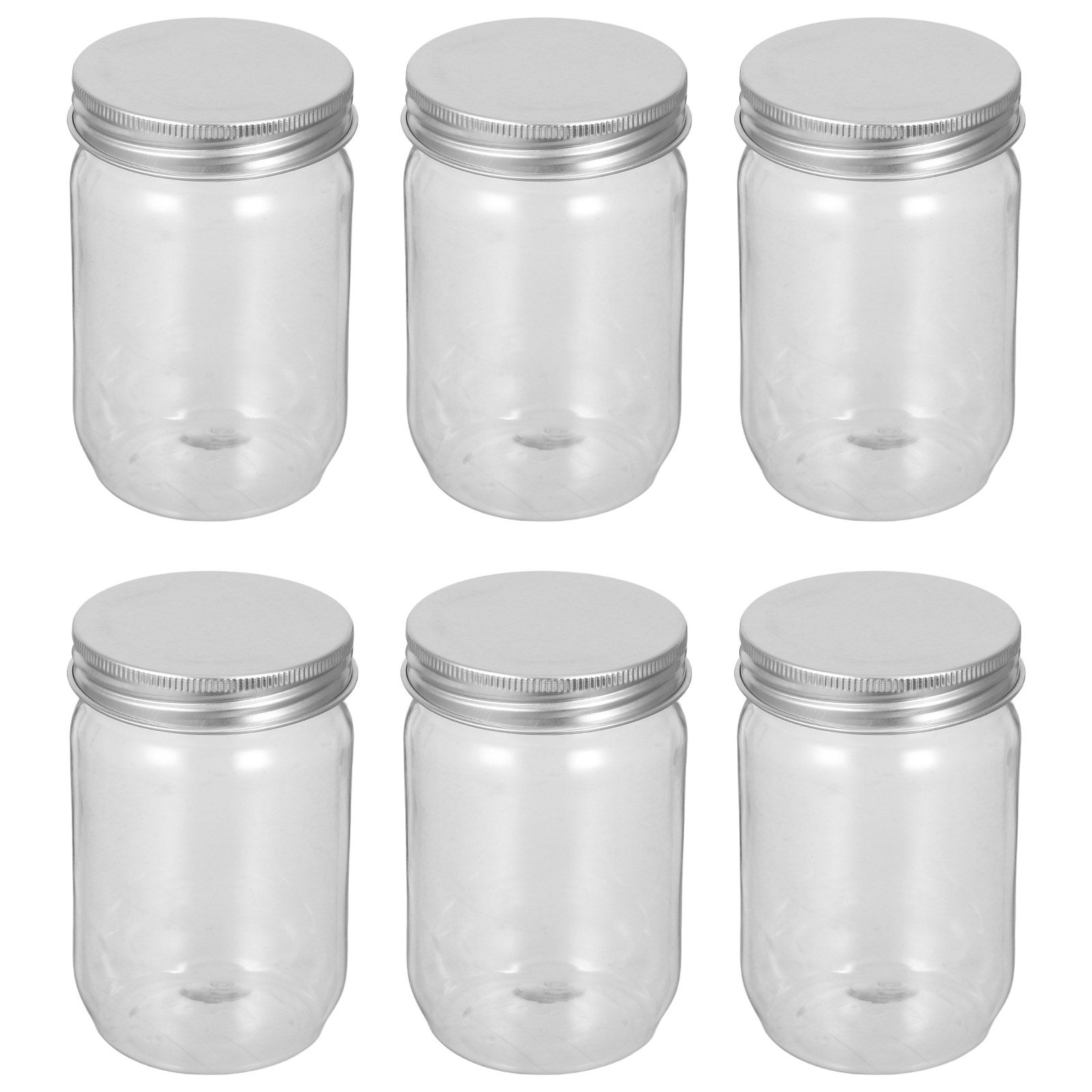 Set di 6 Barattoli in Plastica - Food Storage Jars With Lids recensione e prezzo