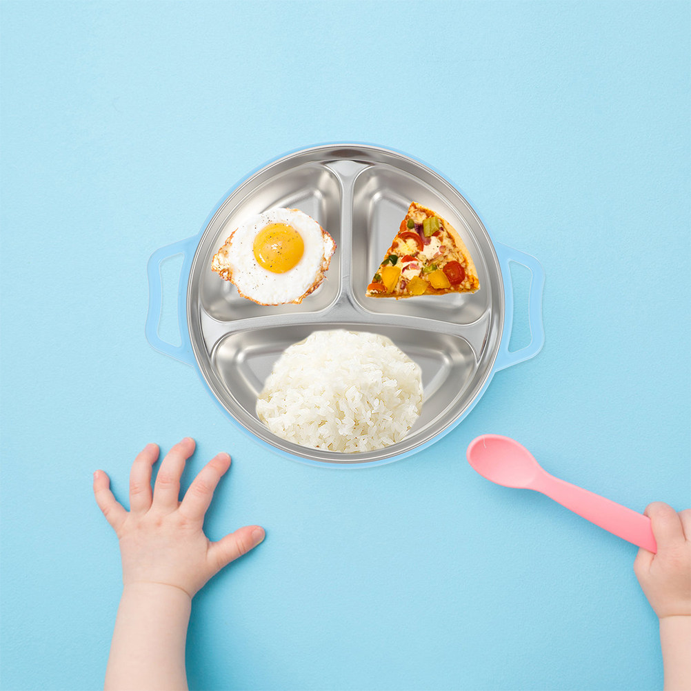 Piatto per bambini in acciaio  - Food Storage In Stainless Steel recensione e prezzo