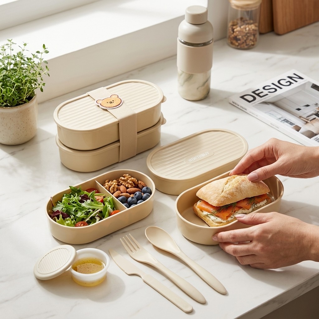 Contenitore per Pranzo a Doppi - Food Storage Safety recensione e prezzo
