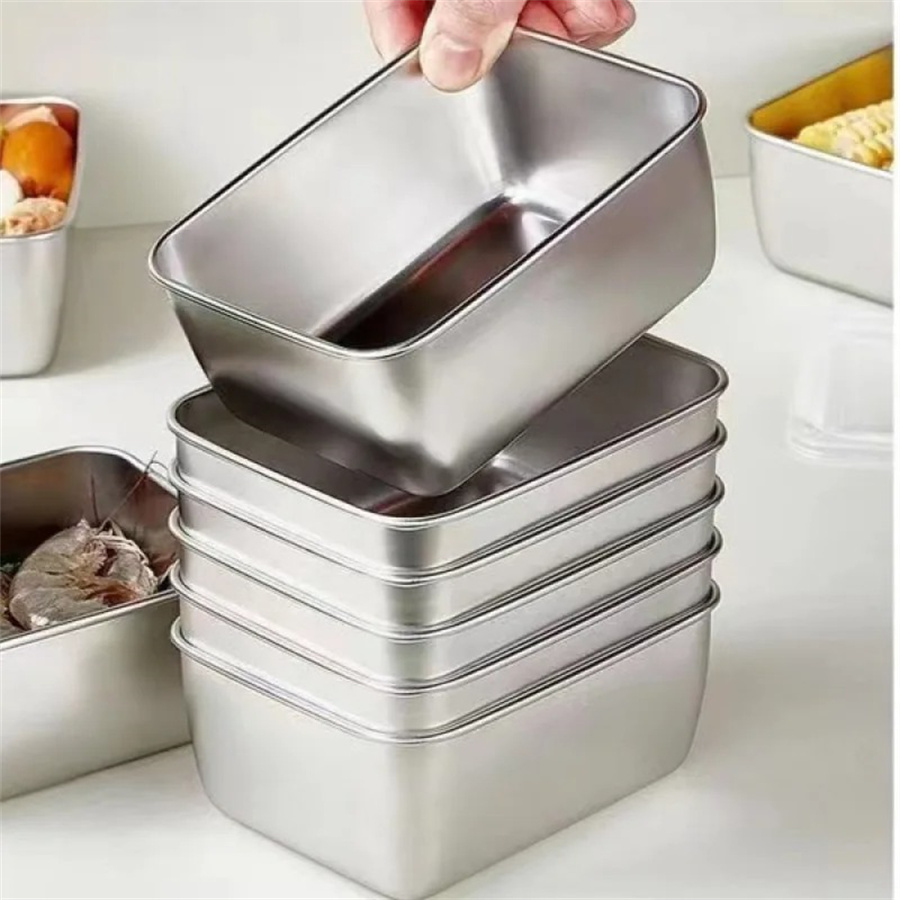 1/3/5 pezzi scatola di conserv - Food Storage In Stainless Steel recensione e prezzo
