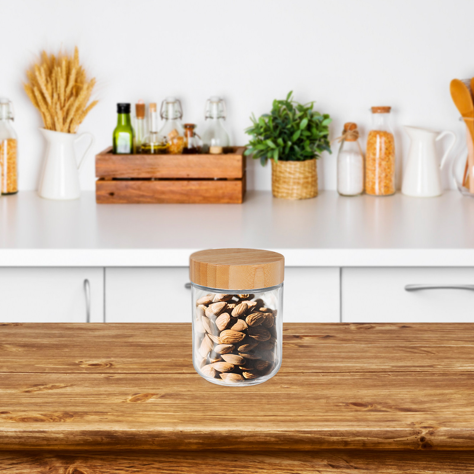 4 Barattoli in Vetro per Cucin - Food Storage Jars With Lids recensione e prezzo
